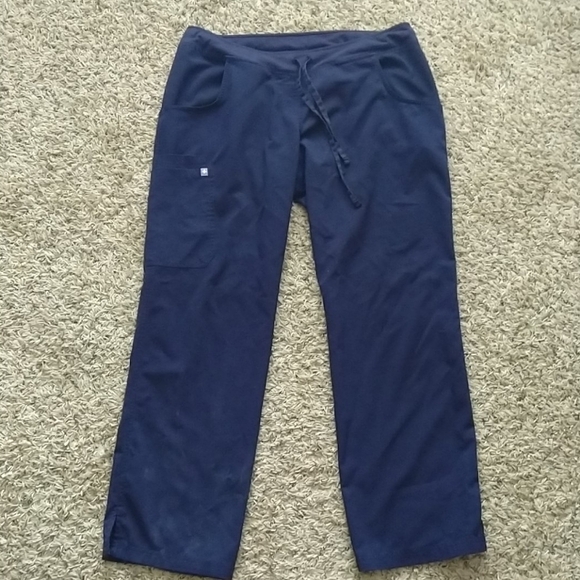 FIGS straight leg navy mens scrub pants sz L - Picture 1 of 5